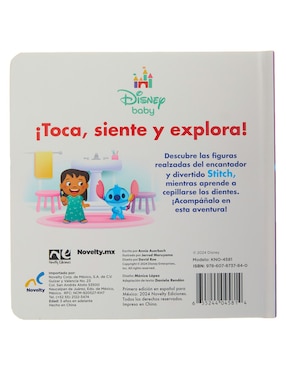 Libro ¡Intenta de nuevo, Stitch! A cepillarse los dientes de Novelty