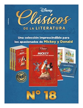 Imagen de producto Coleccionable Clásicos de la Literatura Disney No. 18