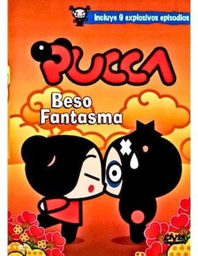 Pucca: Beso Fantasma Serie De Televisión En DVD Con Llavero Pucca Estándar