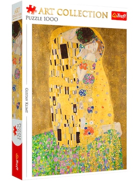 Rompecabezas El Beso de Gustav Klimt Trefl 1000 piezas