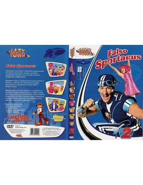 Falso Sportacus Lazy Town serie de televisión en DVD estándar