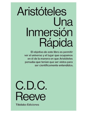 Libro Aristóteles: Una inmersión rápida de David (C.D.C.) Reeve