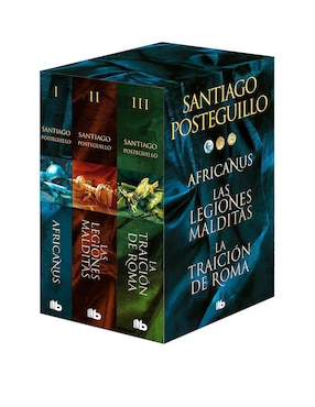 Libro Set 3 libros Africanus + Las Legiones Malditas + La traición de Roma