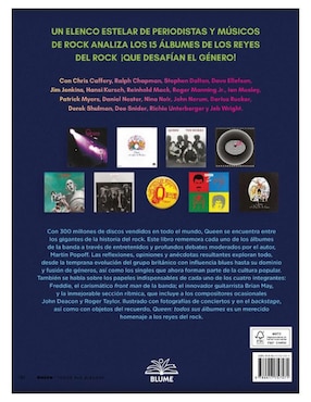 Libro Queen: Todos Sus Álbumes de Popoff Martin