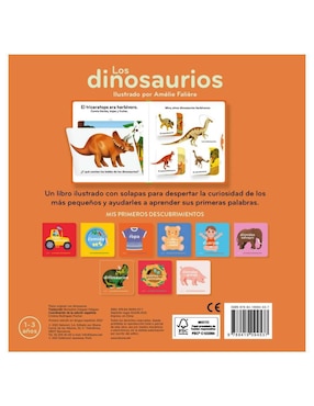 Libro Primeros Descubrimientos. Dinosaurios de Amelie Faliere