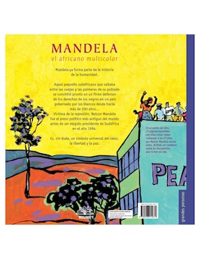 Libro Mandela el Africano Multicolor de Alain Serres