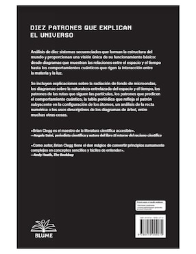 Libro Diez Patrones Que Explican el Universo de Brian Clegg