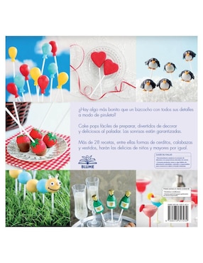 Libro Cake Pops. Bizcochos con palito para celebraciones de VV.AA.