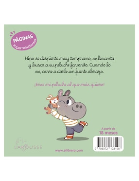 Libro El Pequeño Hipo Adora a Su Peluche de Agnès Besson