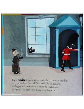 Libro Mis Pequeñas Aventuras el Lobo Que Quiere Explorar el Mundo de Orianne Lallemand Y Eleonore Thuillier