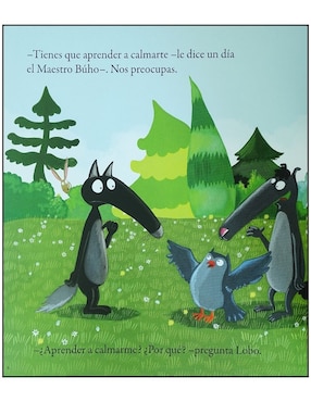Libro Mis Pequeñas Aventuras el Lobo Que Controla Sus Emociones de Orianne Lallemand Y Eleonore Thuillier