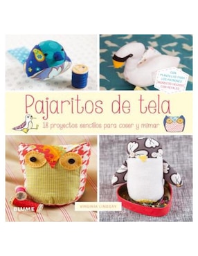 Libro Pajaritos de Tela de Virginia Lindsay