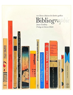 Libro Bibliographic 100 libros clásicos diseño de Jason Goodfrey