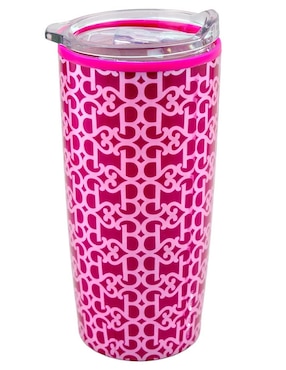 Termo Regalos Siglo XXI de acero inoxidable Barbie con tapa a presión 450 ml