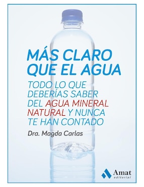 Libro Más claro que el agua de Magda Carlas