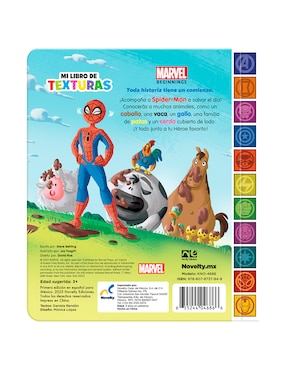 Libro Spider-Man Visita La Granja de Novelty Corp