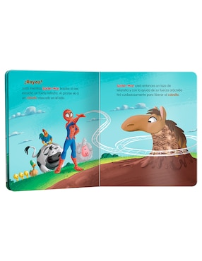 Libro Spider-Man Visita La Granja de Novelty Corp