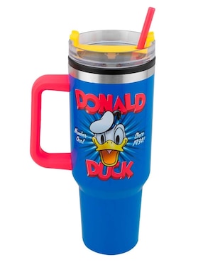 Termo Regalos Siglo XXI de acero inoxidable Donald con tapa rosca 1.2 L