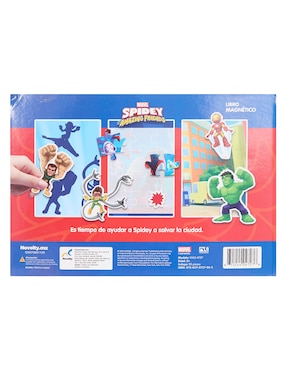 Libro Magnetico Spidey de Novelty Corp