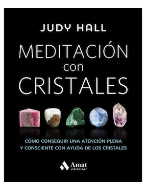 Libro Meditación con Cristales de Judy Hall
