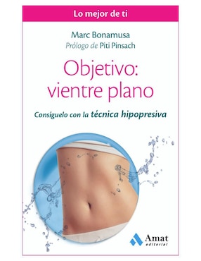 Libro Objetivo: Vientre Plano de Marc Bonamusa