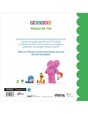 Libro Pocoyó. Un Cuento - Ataque De Risa de Animaj