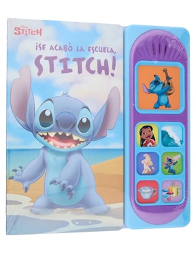 Libro sonoro ¡Se acabó la escuela Stitch! de Disney