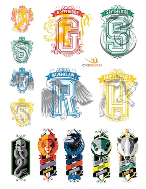 Set de stickers Harry Potter Paladone