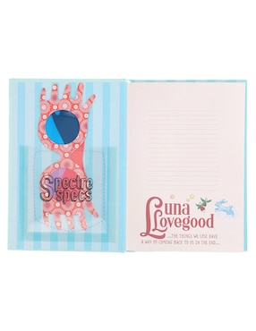 Libreta Paladone Luna Lovegood a rayas