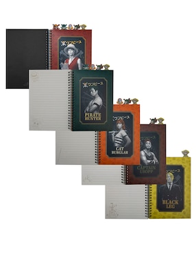 Libreta Paladone One Pice a rayas