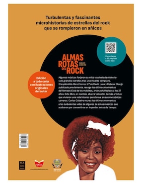 Libro Almas Rotas Del Rock. Turbulentas y Fascinantes Microhistorias de Carlos Cubeiro