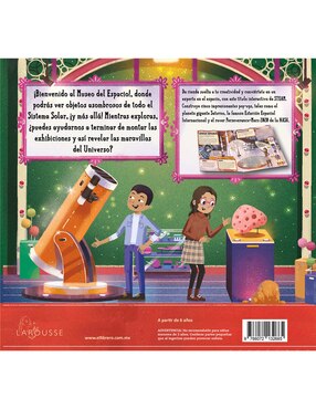 Libro Construye tu propio museo del espacio de Claudia Martin