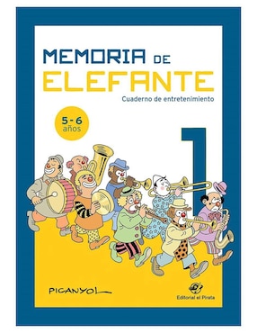 Libro Memoria de Elefante 1to de Primaria de Picanyol