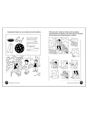 Libro Memoria de Elefante 1to de Primaria de Picanyol