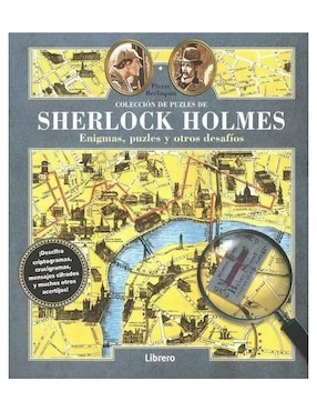 Libro Colección de Puzzles Sherlock Holmes de Pierre Berloquin