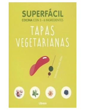 Libro Superfacil Tapas Vegetarianas de Sabrina Fauda-Role