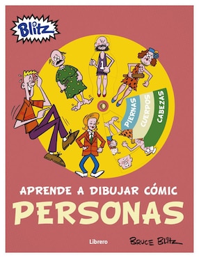 Libro Aprende A Dibujar Comic Personas de Bruce Blitz