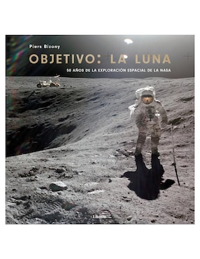 Libro Objetivo: La luna de Piers Bizony