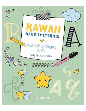 Imagen de producto Libro Kawaii hand lettering de Cindy Guentert