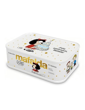 Imagen de producto Libro Colección Mafalda: 11 Tomos En Una Caja de Lata de Quino