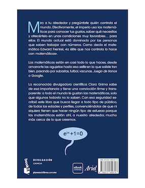 Libro ¡Que Las Matemáticas Te Acompañen! de Raquel García Ulldemolins