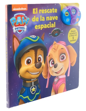 Libro Paw Patrol El rescate de la nave espacial de Nikelodeon