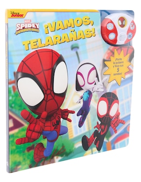 Libro Spidey y sus sorprendentes amigos. ¡Vamos, telarañas! de Disney
