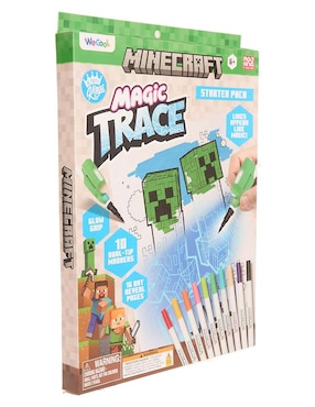 Libro colorear Magic Trace Minecraft