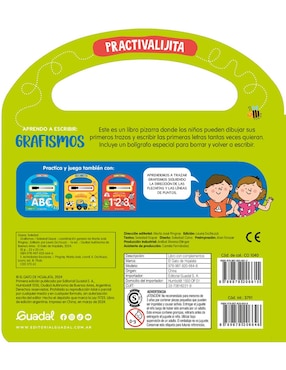 Libro Practivalijitas Grafismos de Editorial Guadal