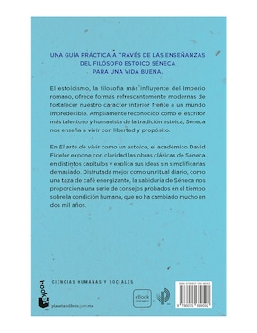 Libro El Arte De Vivir Como Un Estoico de David Fideler