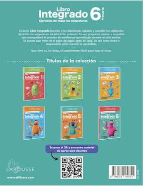Libro Integrado 6 Primaria de Larousse