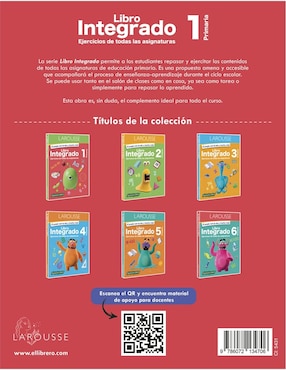 Libro Integrado 1 Primaria de Larousse