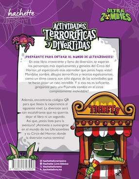 Libro Ultra Zombies Actividades Terroríficas Y Divertidas de Vergara Salgado, Marco Antonio
