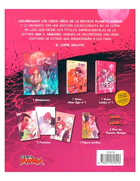 Box set Cofre 5º Aniversario Planeta Manga: Ana C. Sánchez